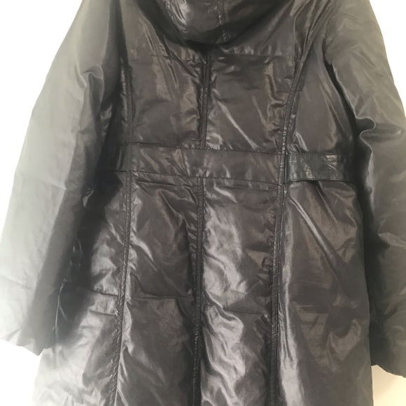 Rudsac collection black shiny winter coat - Picture 9 of 13